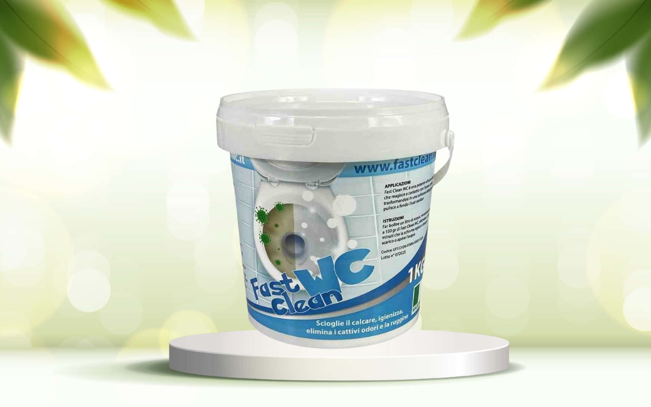 Elimina calcare e ruggine dal WC in pochi minuti con Fast Clear: scopri come funziona